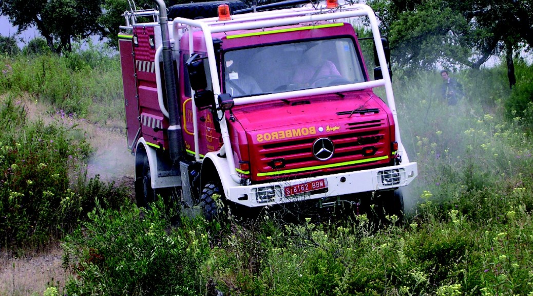 vehiculo forestal contra incendios